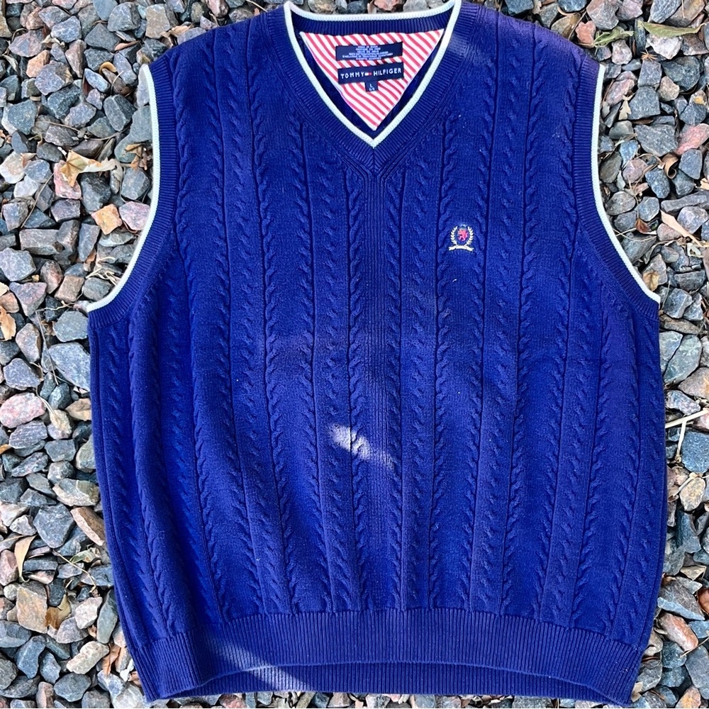 Navy Blue Toomy Hilfiger Vest